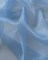 Baby Blue Crystal Organza Fabric by the Yard, 60" Wide Sheer Lightweight Organza for Wedding Dresses, Event Decor, Curtains & Sewing